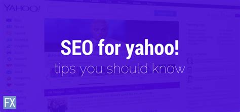 SEO in Yahoo!: 10 Tips You Should Know .